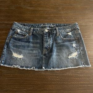 American Eagle Mini Denim Skirt